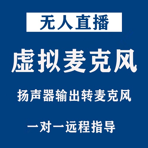 虚拟麦克风 无人直播伴侣 视频音频扬声器转换
