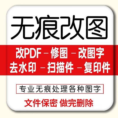 pdf编辑人工服务 p图 改数字转word排版
