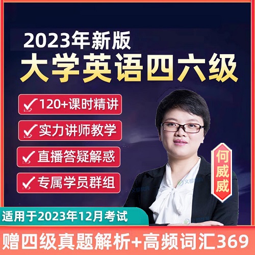 新文道 大学英语四级六级网课