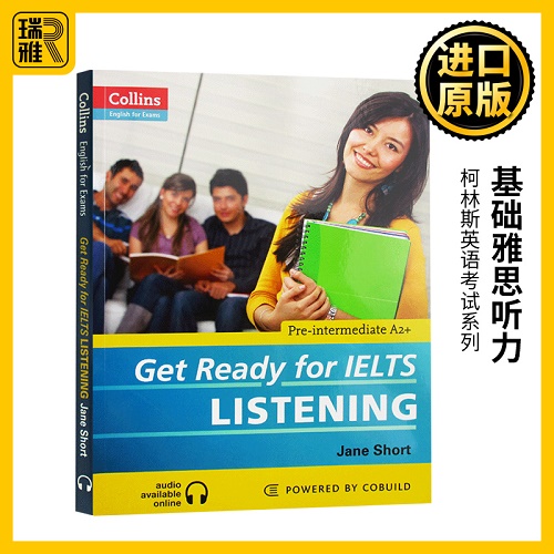 基础雅思听力 英文原版 Collins Get Ready for IELTS Listening