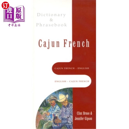 海外直订 英语-卡津法语词典和常用语