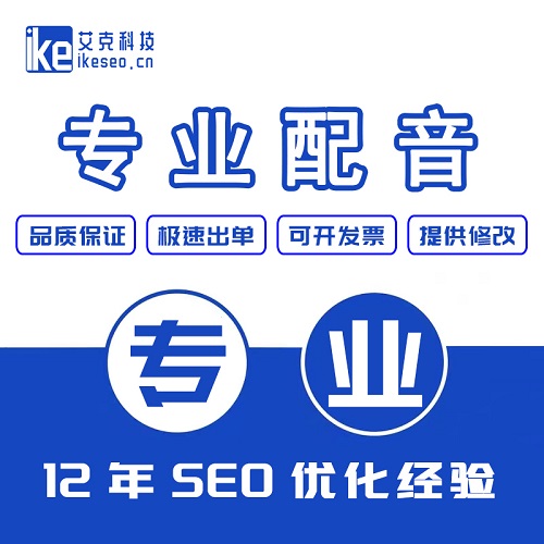 专业配音服务 英文专题旁白宣传片