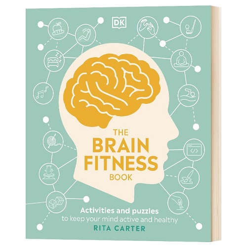 华研原版 大脑锻炼百科 英文原版 The Brain Fitness Book