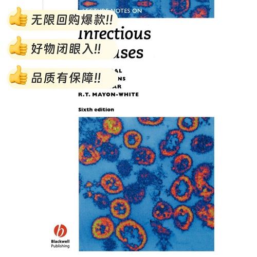英文原版 传染病讲义 第6版 B. K. Mandal
