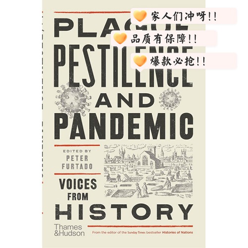 【预售】英文原版 Plague, Pestilence and Pandemic 瘟疫 瘟疫和疫情