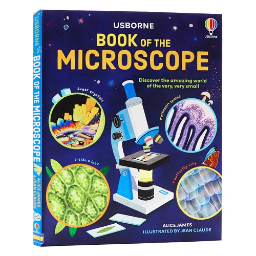 Usborne出品 显微镜之书 Book of the Microscope 英文原版