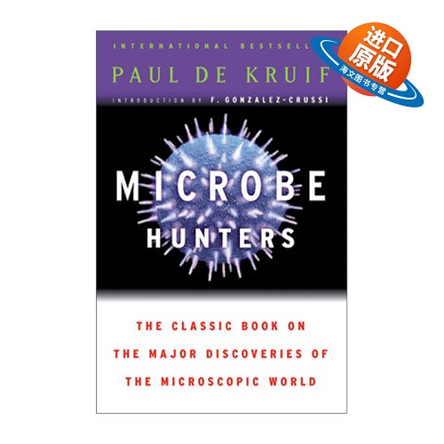 英文原版 Microbe Hunters 微生物猎人