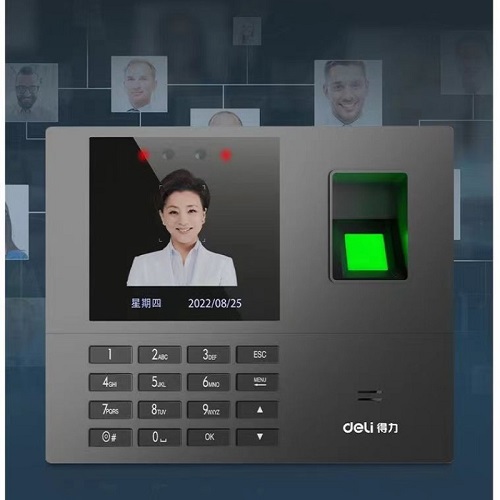 智能人脸识别打卡机 公司员工签到 上下班考勤机