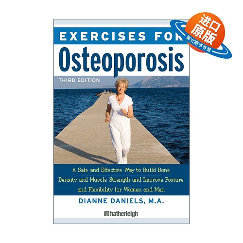 英文原版 Exercises for Osteoporosis 骨质疏松训练指南