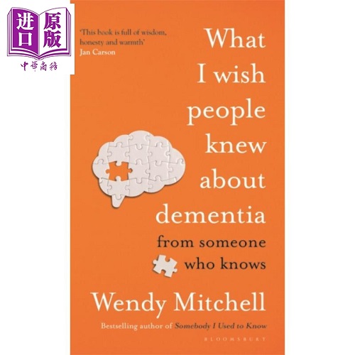 现货 我希望人们了解痴呆症 英文原版