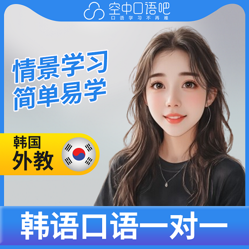 韩语外教王丽丽老师 口语练习网课