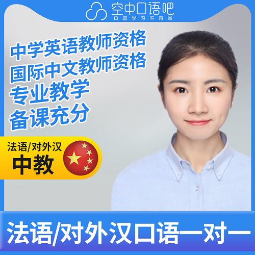 法语中教/对外汉语 Louise1对1网课 教师资格