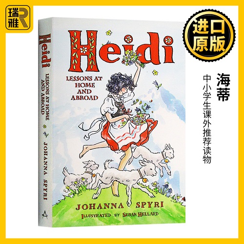 英文原版 阿尔卑斯山的少女 小海蒂和爷爷