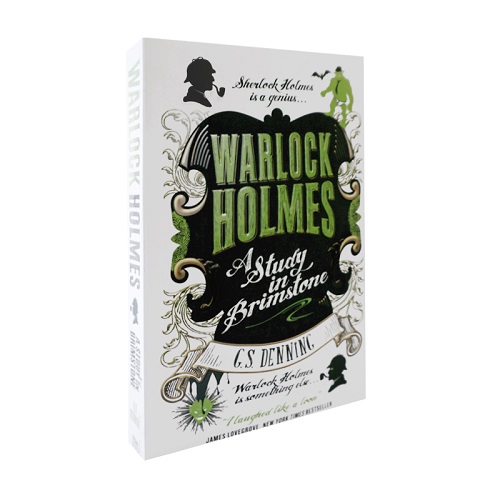 英文原版 术士福尔摩斯-硫磺石研究 推理悬疑小说