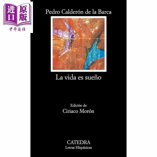 进口原版 卡尔德隆 人生如梦 VIDA ES SUENO 西语原版