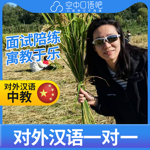 对外汉语霏霏老师普通话1对1网课 教师资格