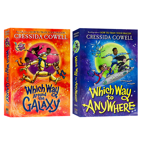 银河系之路 去哪儿系列 2册 英文原版 Which Way Around the Galaxy