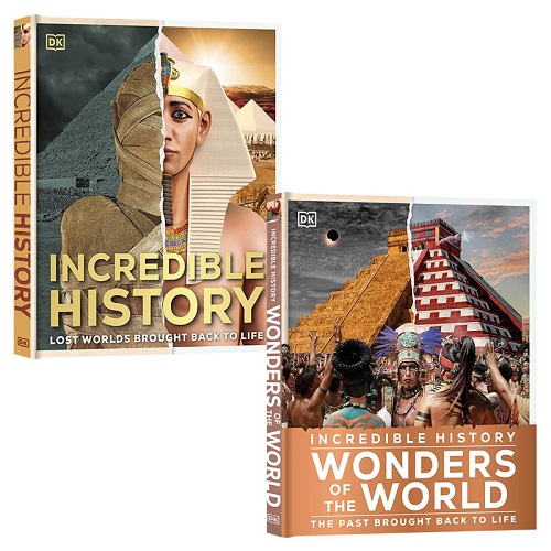 英文原版 Incredible History 令人难以置信的历史 科普百科