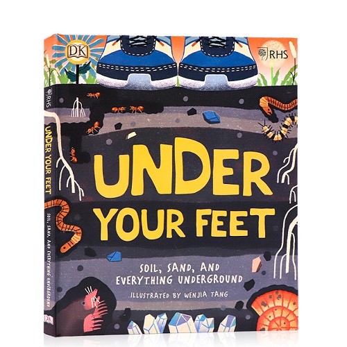 英文原版 DK 你脚下的秘密RHS Under Your Feet