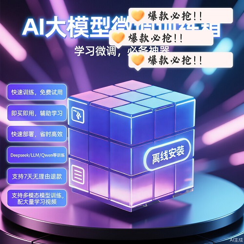 入门神器大模型微调 一键零代码安装