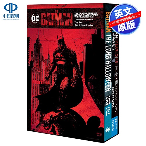 英文原版 The Batman Box Set 蝙蝠侠套装 科幻漫画书籍
