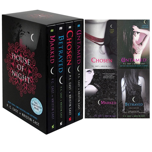英文原版 House of Night Marked/Betrayed/Chosen/Untamed 现代奇幻