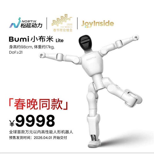 春晚同款小布米人形机器人 青岛本地出租