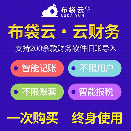 布袋云智能财务软件 网页网络终身版