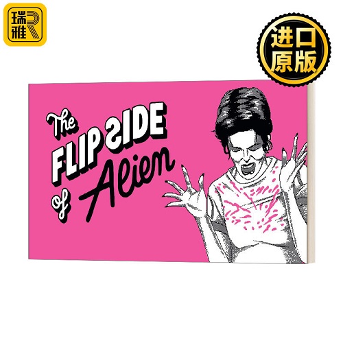 英文原版 外星人的另一面 电影手翻趣味书