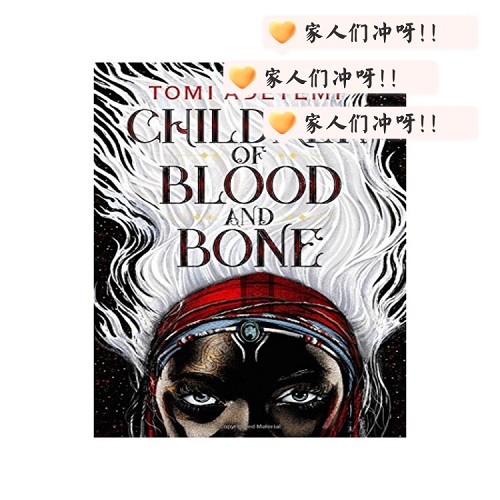 英文原版 血与骨的孩子 西非魔幻传奇