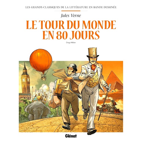 法语原版 80天环游世界 漫画版 Le tour du monde en 80 jours