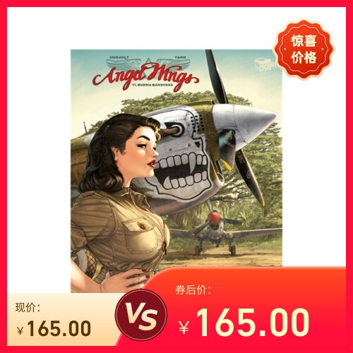 法语原版 天使之翼 1 空战漫画 Angel wings, Vol. 1.