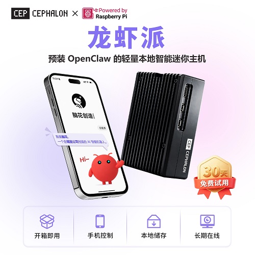 脑花龙虾派 AI 迷你主机 本地部署开箱即用