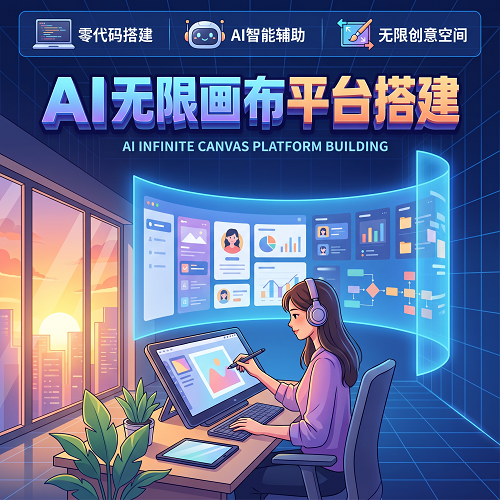 ai无限智能画布agent智能体 主图创作本地部署