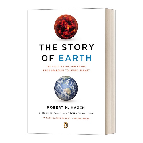 英文原版 The Story of Earth 地球的故事 从一粒星尘到充满生命的世界
