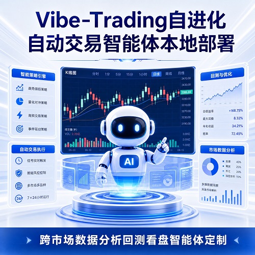 VibeTrading自进化交易智能体部署