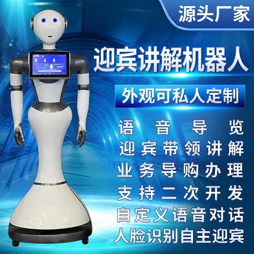 智能讲解接待带领迎宾机器人 展厅展馆酒店商场