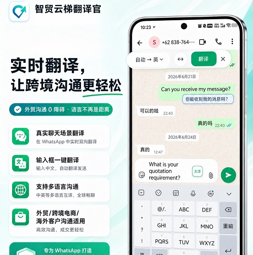 ws手机版本一键双向翻译软件官方插件