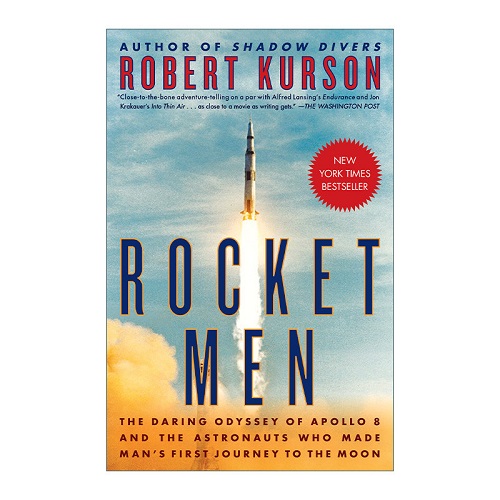 英文原版 Rocket Men 火箭人 美国太空航天历史