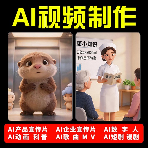 公开课微课 比赛科普宣传片 数字人
