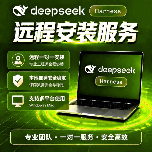 deepseek harness远程安装 AI编程环境搭建